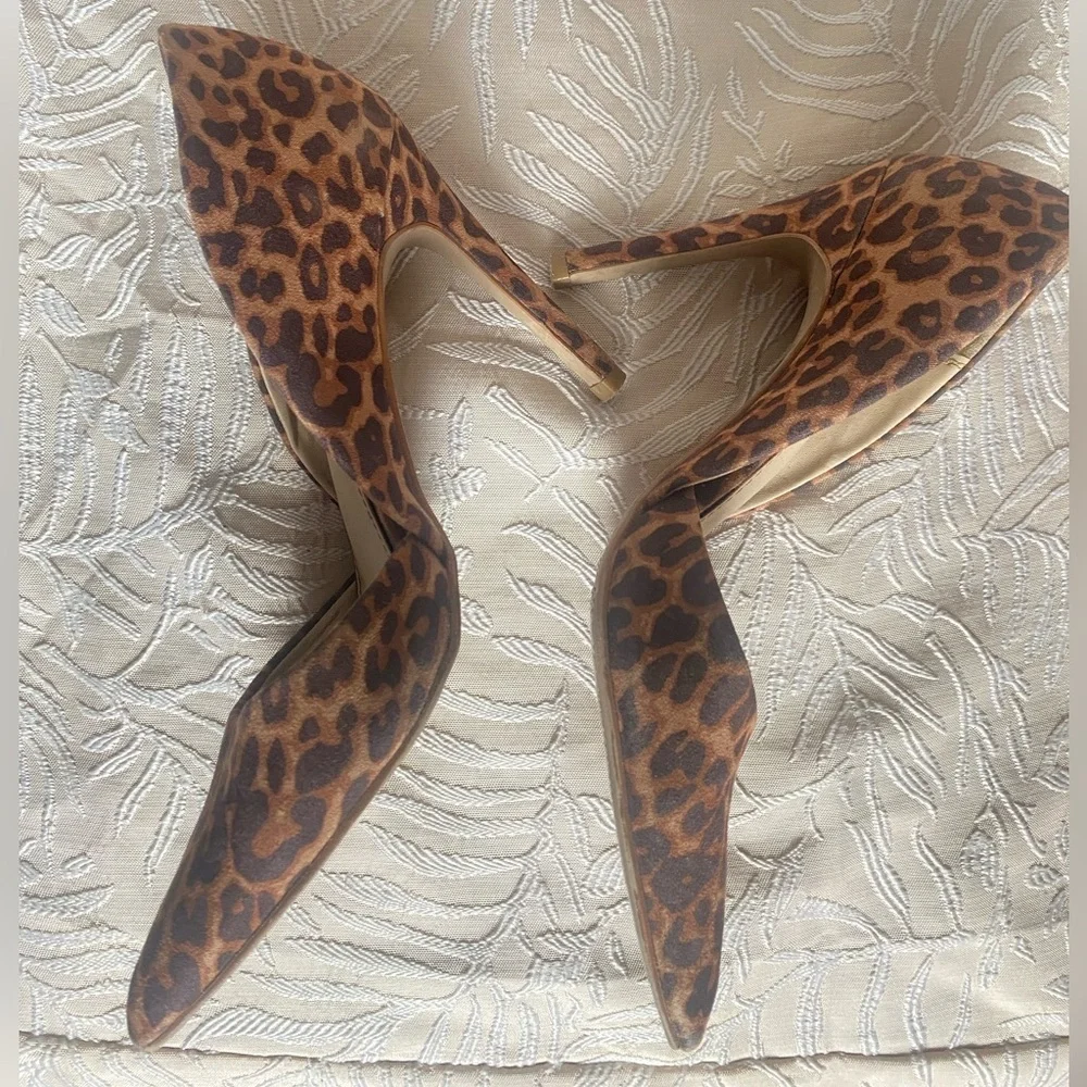 MIA Leopard Print Women's Heels Size 4.5